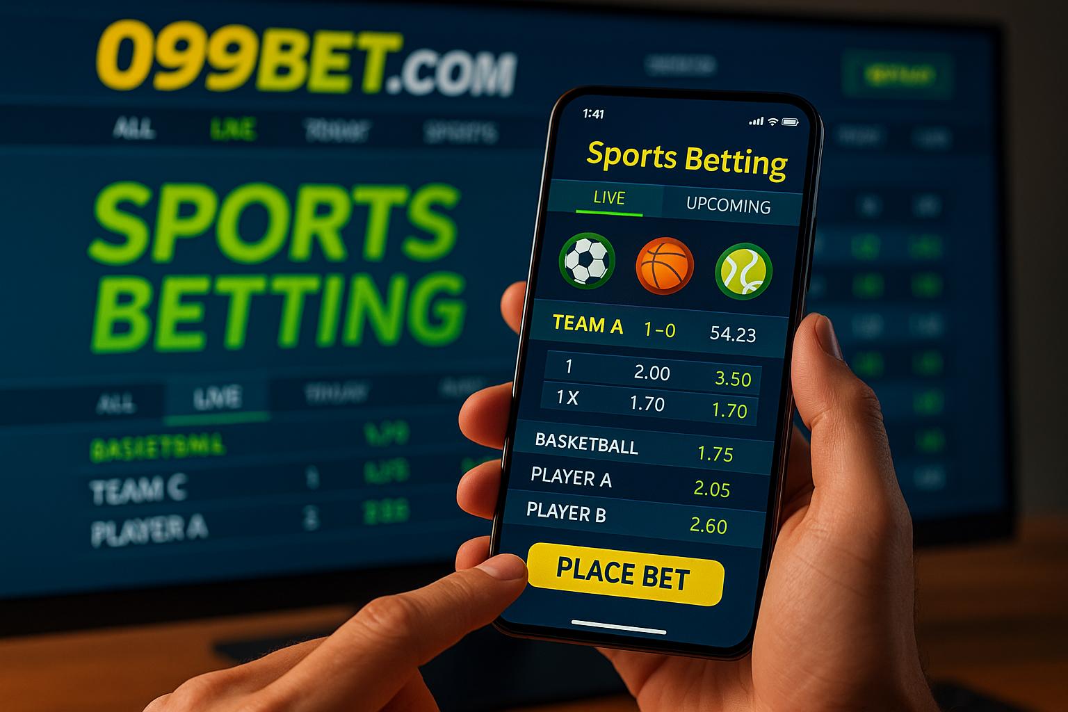 Apostas esportivas no cassino online 099BET.COM